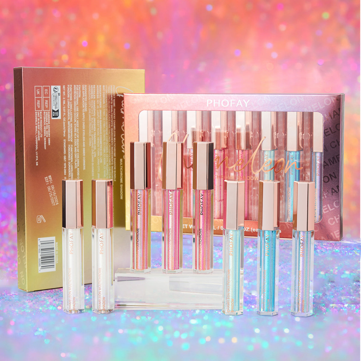 PHOFAY Chameleon Multichrome Shadow Bundle - Lumina shop