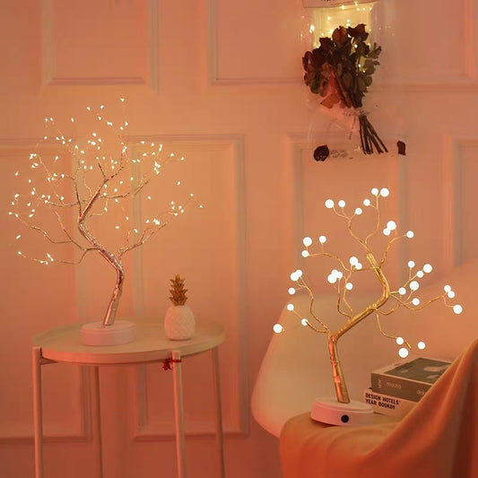Led Copper Wire Light Bedroom Light - Lumina shop