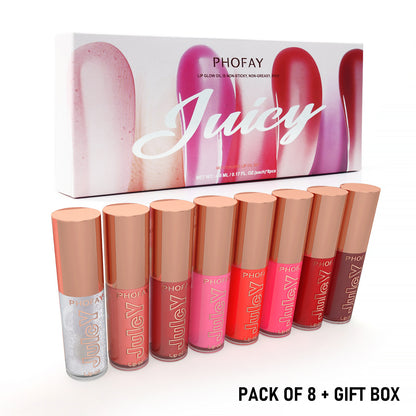 PHOFAY Juicy Lip Oil Set – Hydrating, Glossy & Nourishing Lip Care for Smooth, Shiny Lips | Luminashop