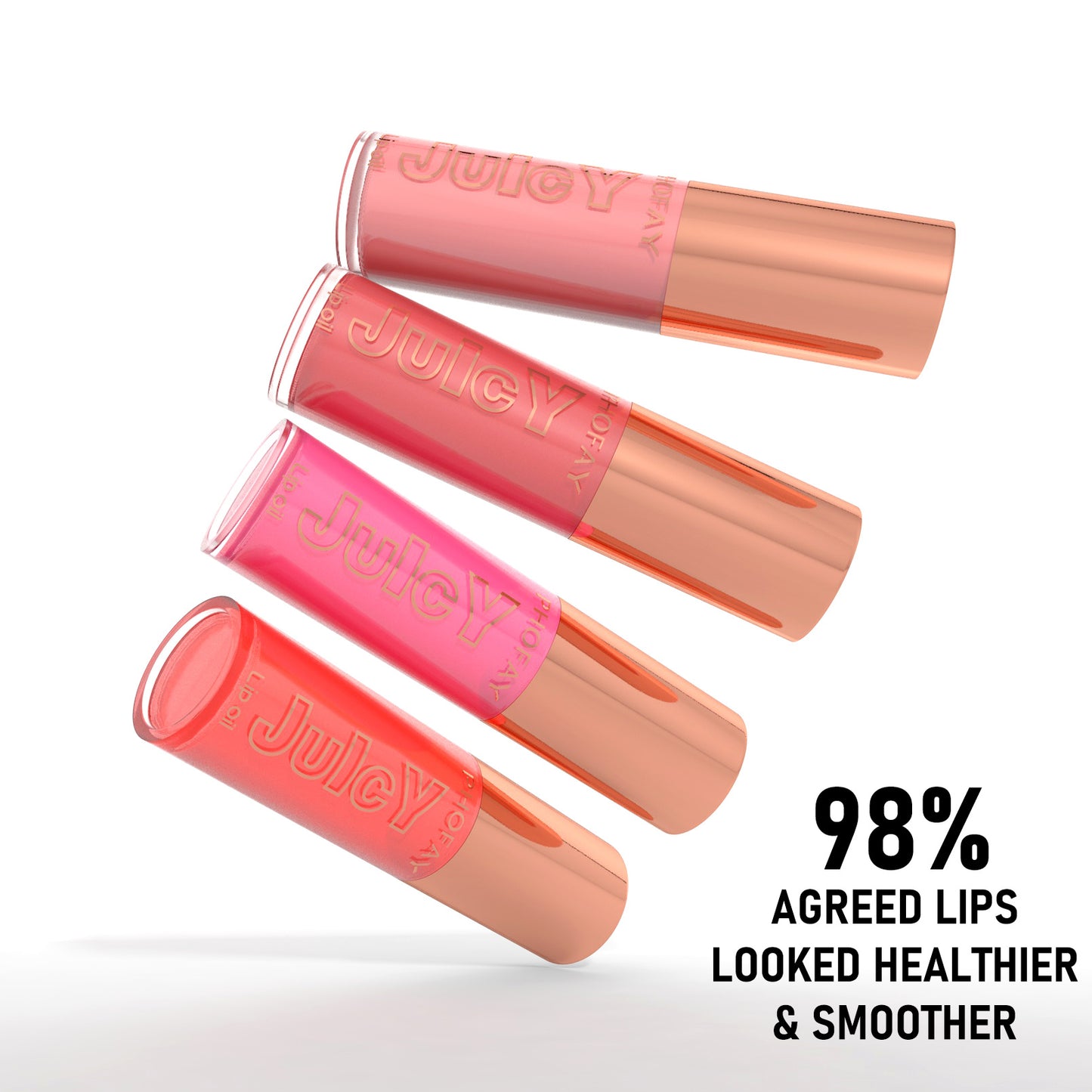 PHOFAY Juicy Lip Oil Set – Hydrating, Glossy & Nourishing Lip Care for Smooth, Shiny Lips | Luminashop