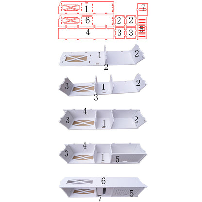 4-Tier Modern Bathroom Cabinet – Wooden Slim Storage Shelf & Cupboard Organizer | Space-Saving Furniture by Luminashop