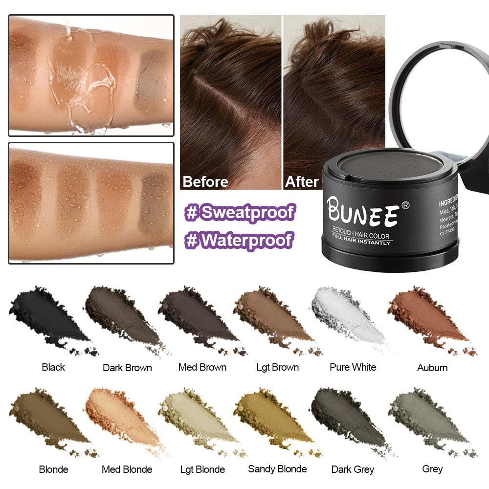 Hairline Powder 4g – Natural Hair Shadow Concealer for Men & Women | Instant Hairline Filler | Sweatproof Hair Loss Cover | Luminashop