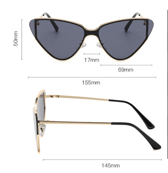 Cat’s Eye Retro Sunglasses for Women | Luminashop