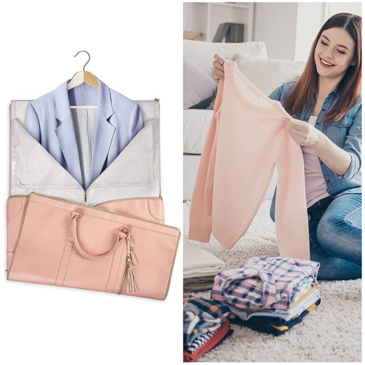 Large Capacity Travel Duffle Bag for Women – Waterproof Foldable Suit & Clothes Tote Handbag | Luminashop