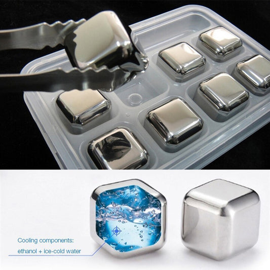 Ice Cubes Set Herbruikbare Chilling Stones Voor Whiskey Cooling Cube Koelen Rots Party Bar Tool - Lumina shop