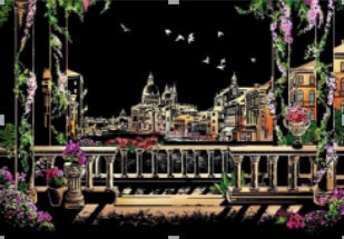 Decorative painting scratch Scraping painting drawing paper world Sightseeing pictures decoration birthday gifts - Lumina shop