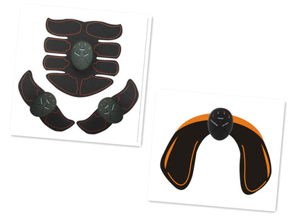 Smart Rechargeable Abdominal Patch – EMS Muscle Stimulator for Abs Toning & Fat Burning Fitness Training | Luminashop