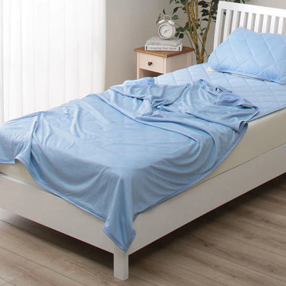 Cooling Blanket Cooling Fiber Absorb Heat Washable Cover Over Blankets Summer - Lumina shop