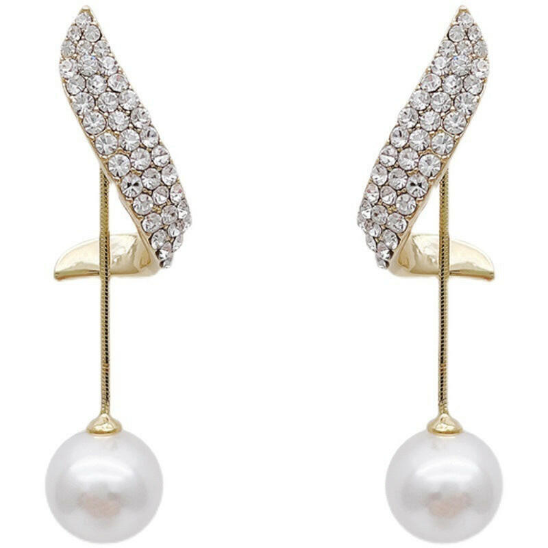 New Trendy High-end Earrings Retro Light Luxury Simple Earrings - Lumina shop