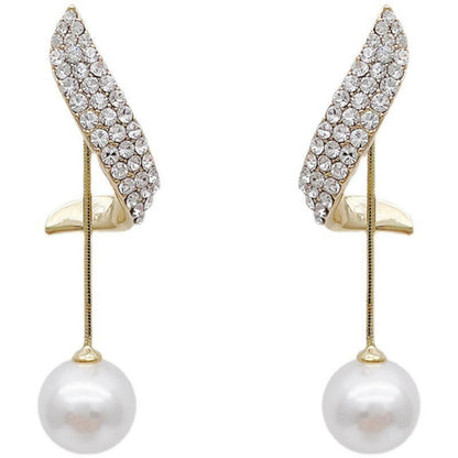 New Trendy High-end Earrings Retro Light Luxury Simple Earrings - Lumina shop