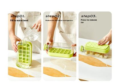 One-Click Molding Cooling Cup – Instant Ice Maker, Portable Zero-Contact Chilled Drink Cup with Straw | Luminashop