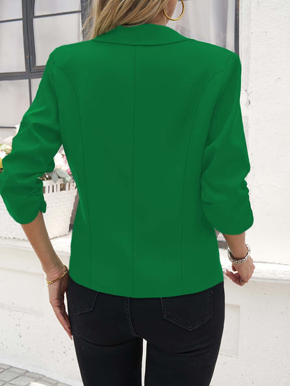 Women’s Business Suit Jacket – 3/4 Sleeve Casual Blazer for Office & Workwear | Luminashop