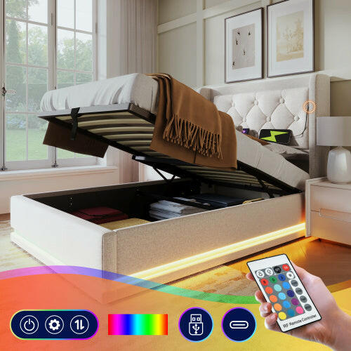 Aufbewahrungsbett Aus Baumwolle - Lumina shop