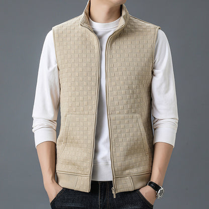 Casual Sleeveless Top Waistcoat Bottoming Vest - Lumina shop
