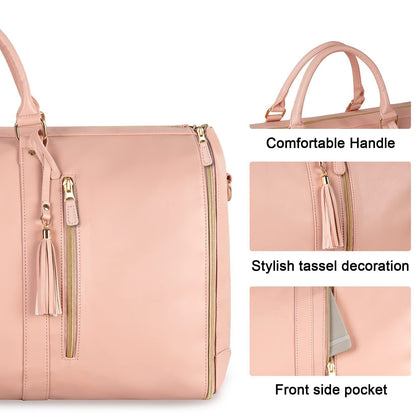 Large Capacity Travel Duffle Bag Women's Handbag Folding Suit Bag Waterproof Clothes Totes - My Store