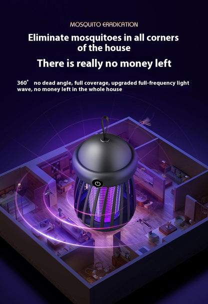 Mosquito Killer Lamp – Electric Insect Trap USB Charging, Low Radiation, Mute Operation | Luminashop