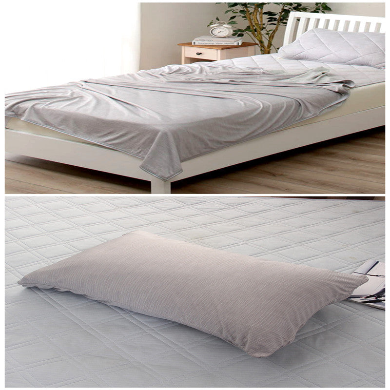 Cooling Blanket Cooling Fiber Absorb Heat Washable Cover Over Blankets Summer - Lumina shop