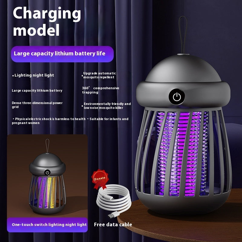 Mosquito Killer Lamp Insect Repellent Radiation Less Mute Electric Insect Trap Usb Charging Outdoor Mosquito Killer Repellent - Lumina shop