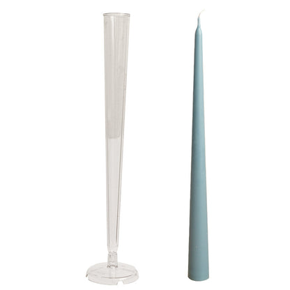 Large And Small Head Long Rod Wax Candle Light Dinner Candle Making Plastic Mold - Lumina shop