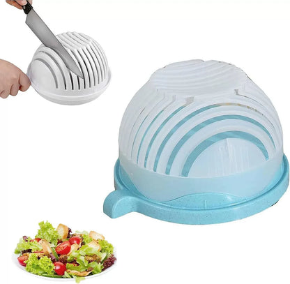 Creative Salad Cutter Bowl – Multifunction Fruit & Vegetable Slicer Chopper for Fast, Healthy Meals | Luminashop