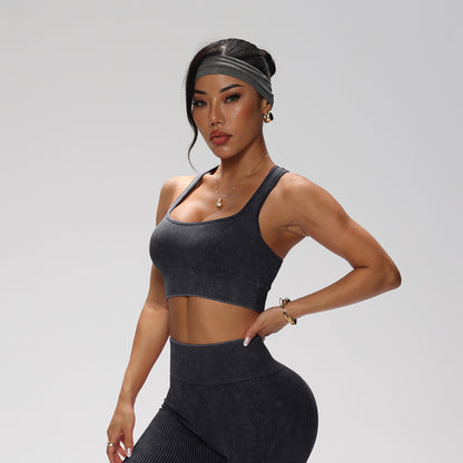 Quick-drying Yoga Clothes Sports Suit Bra Fitness Yoga Pants - My Store