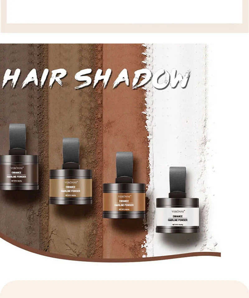 14-Color Hairline Concealer Powder – Instant Waterproof Hair Shadow for Root Coverage & Hairline Repair | Luminashop