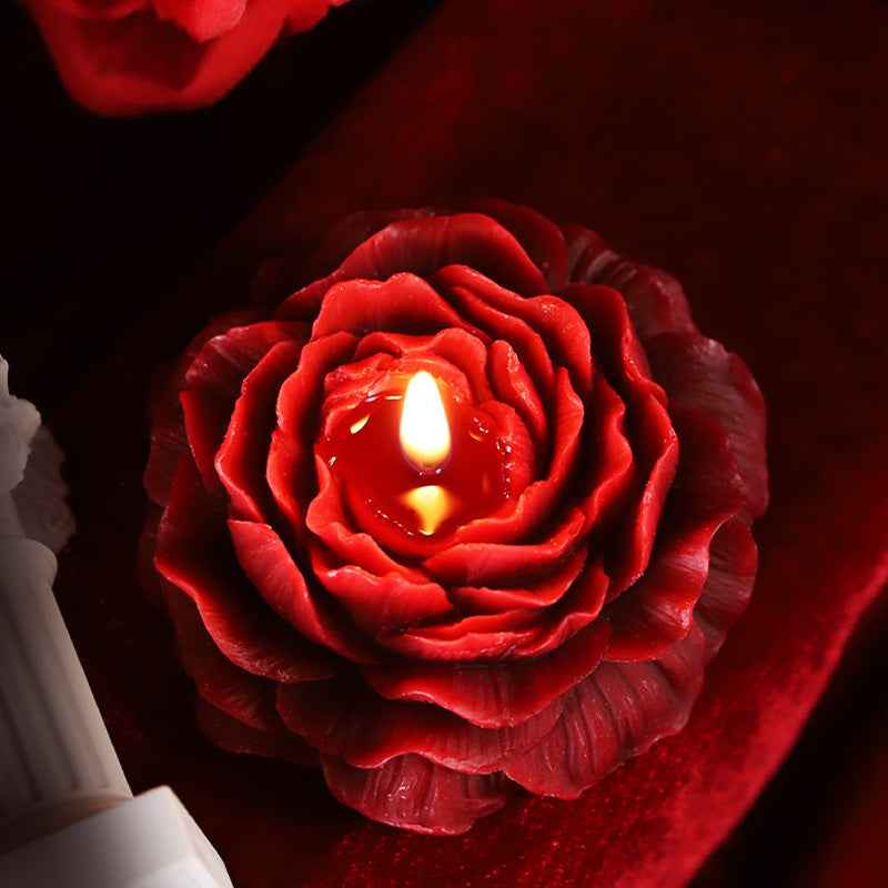 Low Temperature Candles Rose Flower Fragrance.