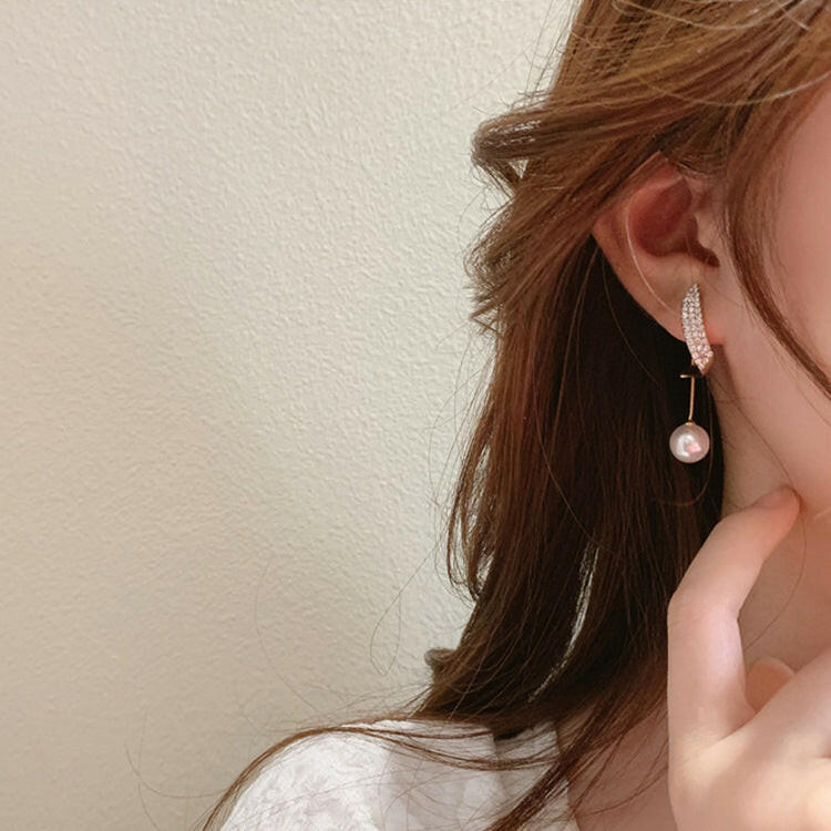 New Trendy High-end Earrings Retro Light Luxury Simple Earrings - Lumina shop