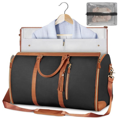 Large Capacity Travel Duffle Bag Women's Handbag Folding Suit Bag Waterproof Clothes Totes - My Store