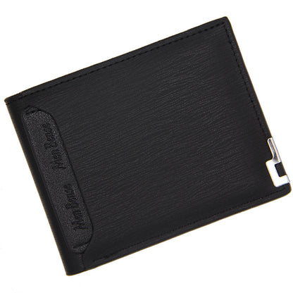 Multifunctional Fashionable & Casual Iron-Edge Card-Picking Wallet | Luminashop