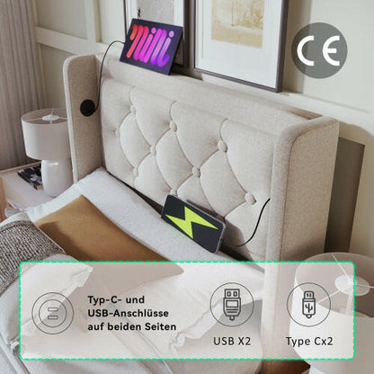 Aufbewahrungsbett Aus Baumwolle - Lumina shop