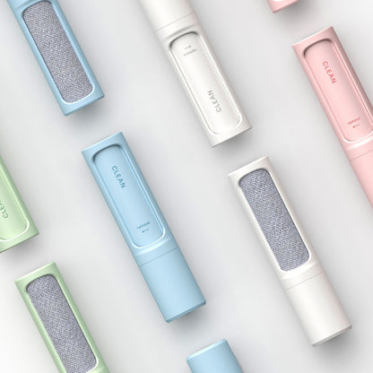 Rotating Cylinder Sticker Roller Electrostatic Brush Hair Removal Artifact Pet Hair Removal Brush Clothes Sticky Brush Hair Remover - Lumina shop