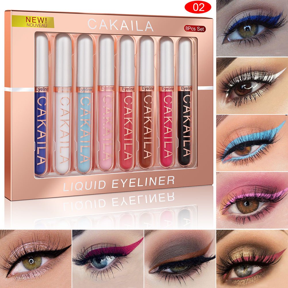 CAKAILA Kakaila 8-Color Liquid Eyeliner Set | Luminashop