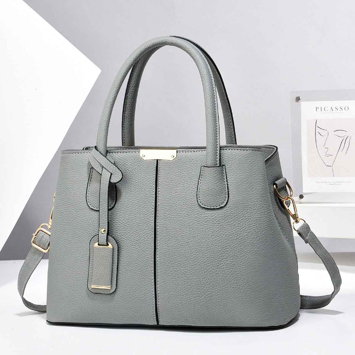 Women PU Leather Handbags Ladies Large Capacity Tote Bag Female Square Shoulder Bags New Fashion Crossbody Bags