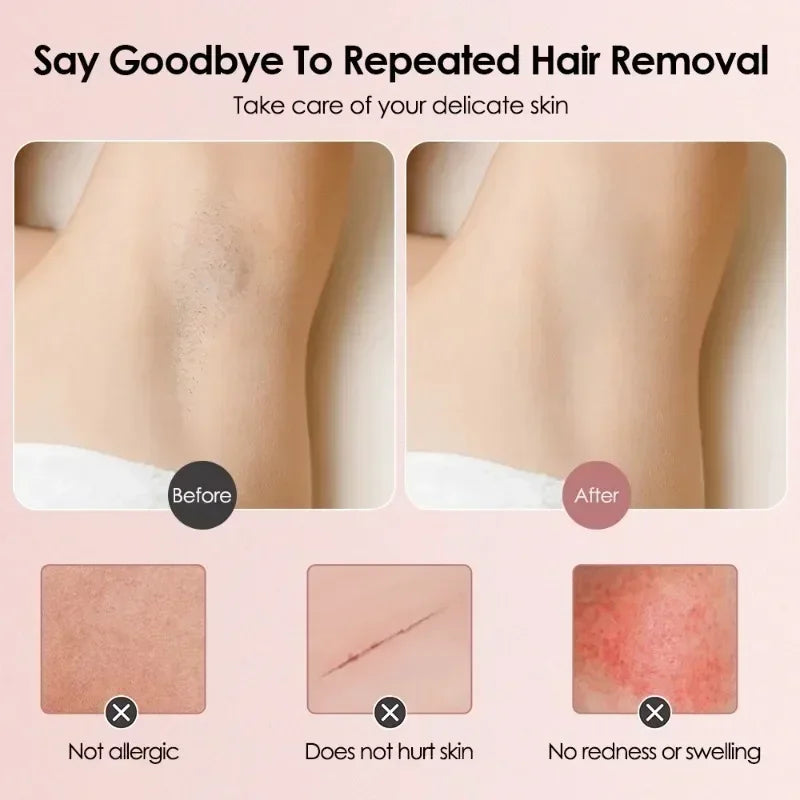 Dual-Head Electric Shaver – Painless Women’s Epilator & Bikini Hair Removal Device | Luminashop