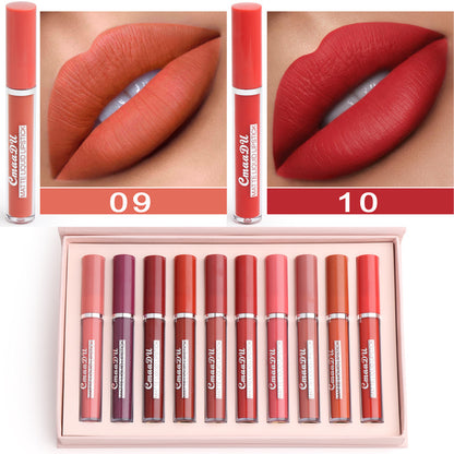 Women's Matte Waterproof Lipsticks - Non-Stick Cup Formula - My Store