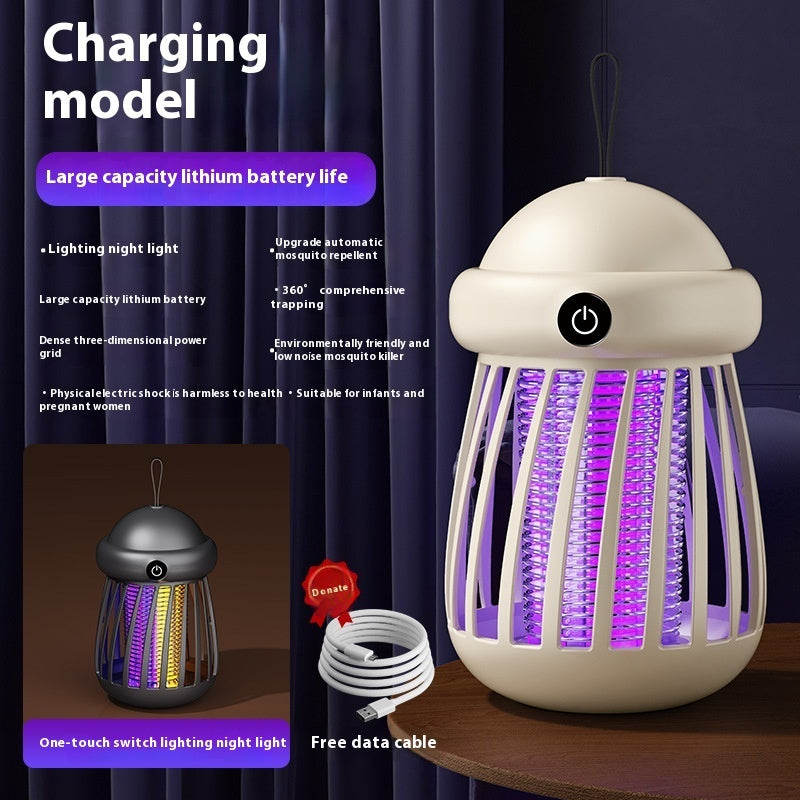 Mosquito Killer Lamp Insect Repellent Radiation Less Mute Electric Insect Trap Usb Charging Outdoor Mosquito Killer Repellent - Lumina shop