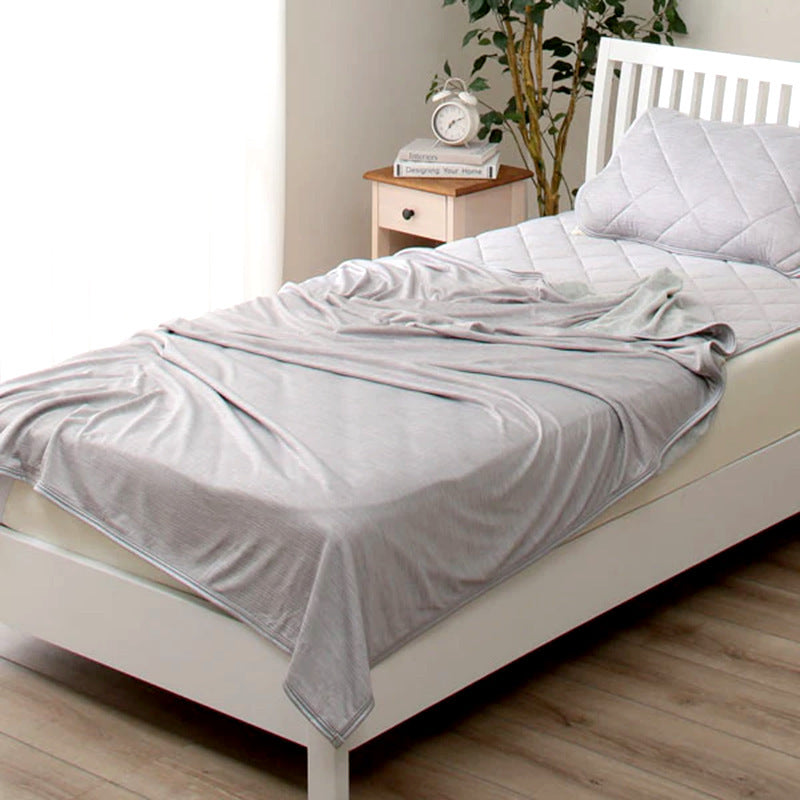 Cooling Blanket Cooling Fiber Absorb Heat Washable Cover Over Blankets Summer - Lumina shop