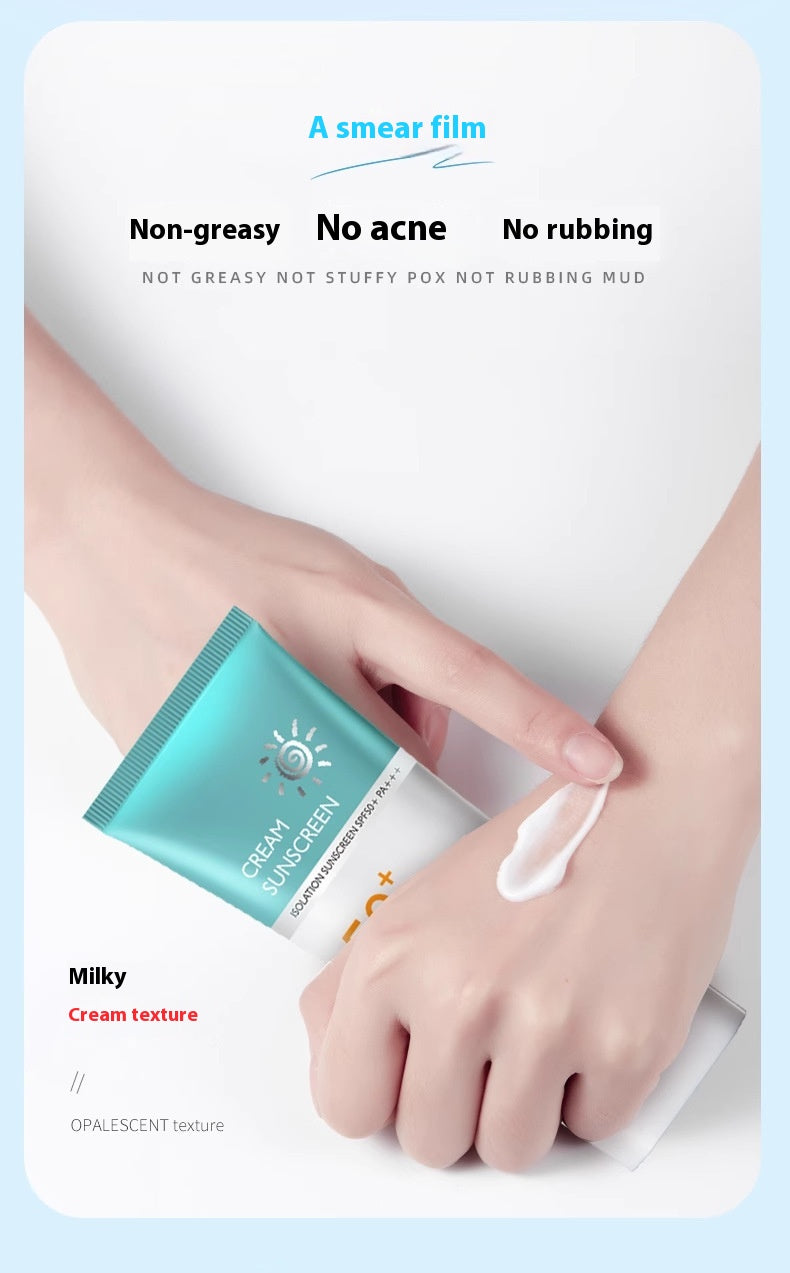 No Fake White Refreshing Sun Protection Full Body & Face Women’s Isolation Sunscreen Lotion | Luminashop