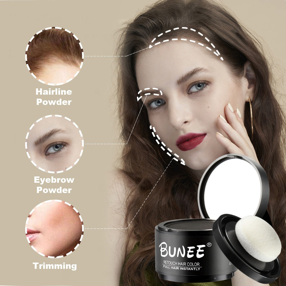 Hairline Powder 4g – Natural Hair Shadow Concealer for Men & Women | Instant Hairline Filler | Sweatproof Hair Loss Cover | Luminashop