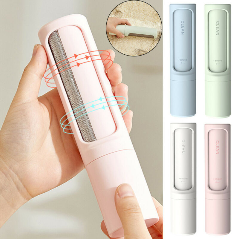 Rotating Cylinder Sticker Roller – Electrostatic Pet Hair Removal Brush | Luminashop