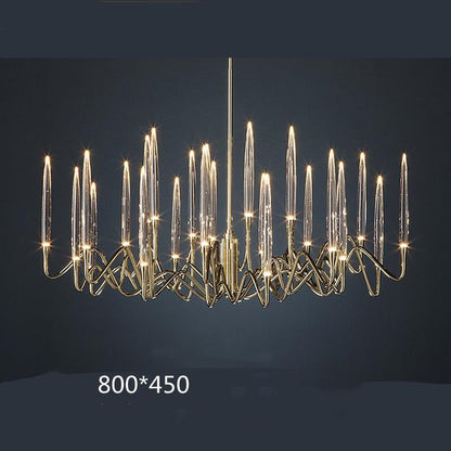 French Candle Crystal Lamp European Personality Creative - Lumina shop