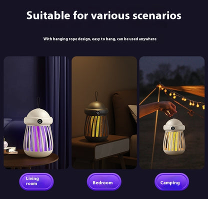 Mosquito Killer Lamp – Electric Insect Trap USB Charging, Low Radiation, Mute Operation | Luminashop