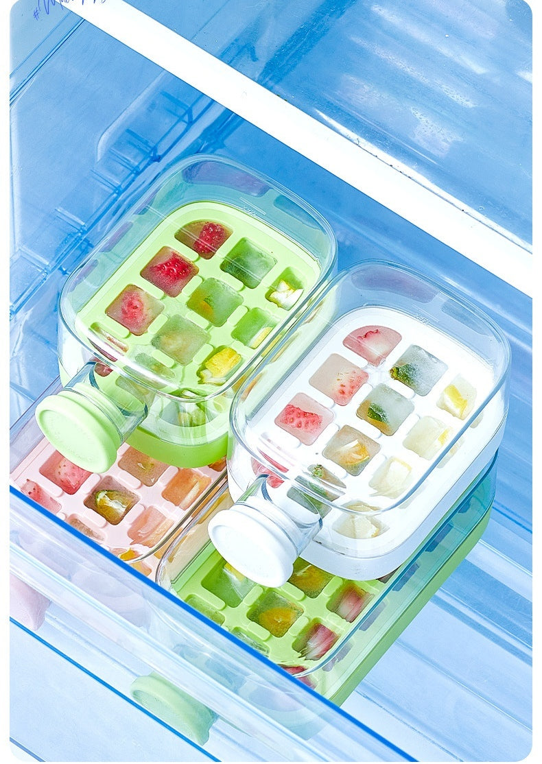 One-Click Molding Cooling Cup – Instant Ice Maker, Portable Zero-Contact Chilled Drink Cup with Straw | Luminashop