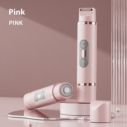 Dual-Head Electric Shaver Painless Women's Epilator Bikini Hair Removal Device Automatic Hair Trimmer Underarm Facial Lips Leg - Lumina shop
