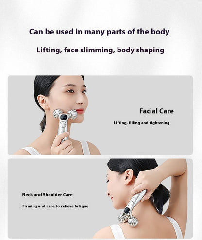 Facial Massager – Facial Lifting & Tightening Roller Face Slimming Device | Luminashop