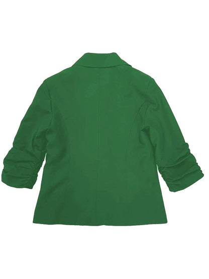 Women’s Business Suit Jacket – 3/4 Sleeve Casual Blazer for Office & Workwear | Luminashop