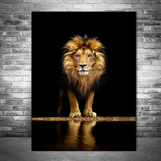 Canvas Animal Posters And Print Wall Decor - Lumina shop