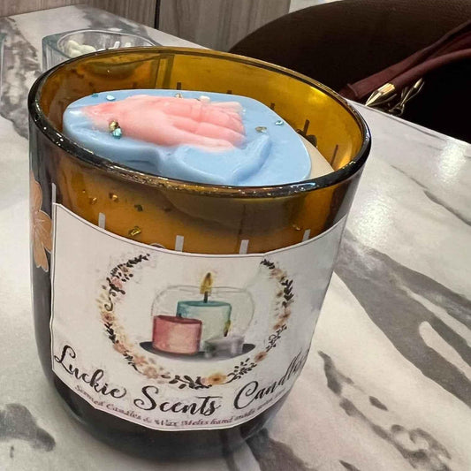 Big Glass Scent Candle Buy 3 Get 1 Free