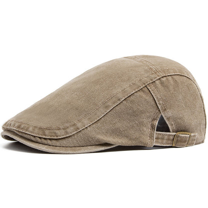 Retro Washed Denim Hat Cowboy Beret Fashion Casual Baseball Cap - My Store